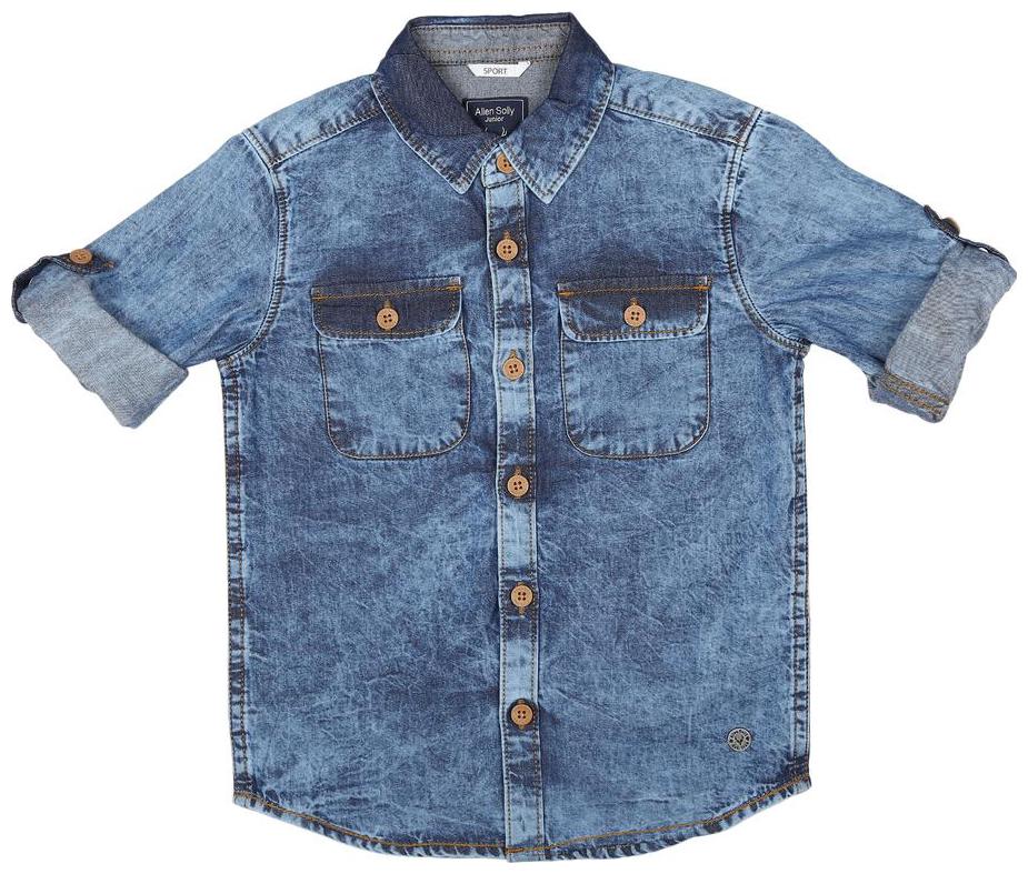 

Allen Solly Boy Cotton Solid Shirt Blue