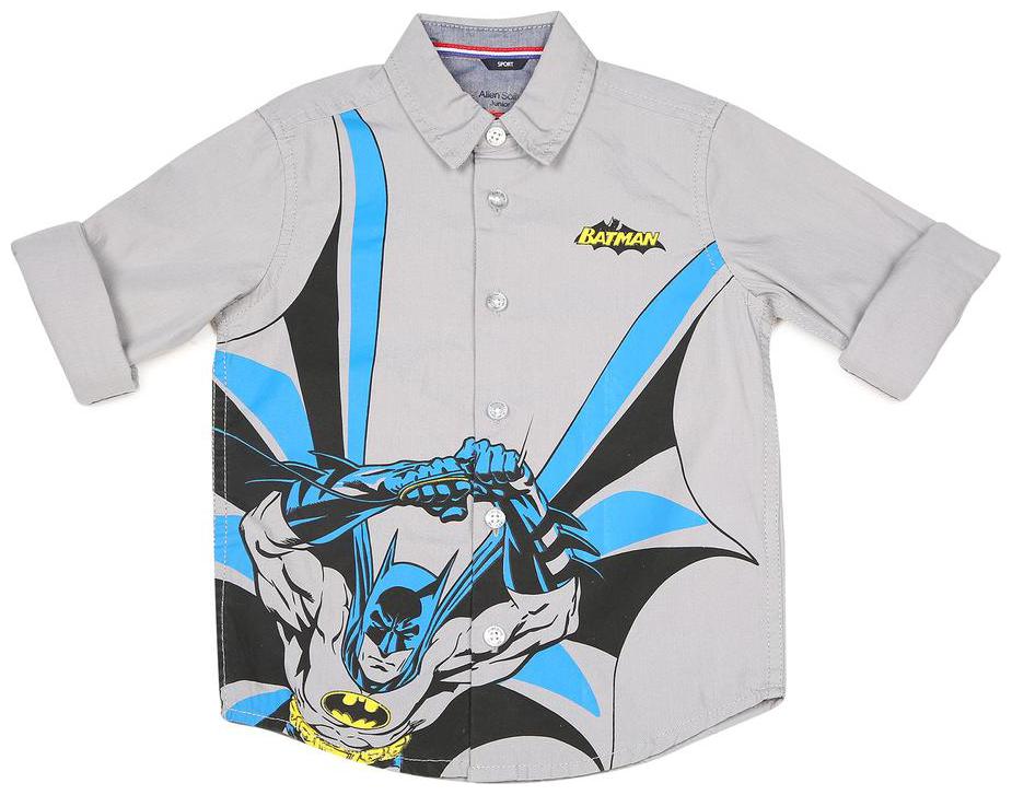 

Allen Solly Boy Cotton Printed Shirt Grey