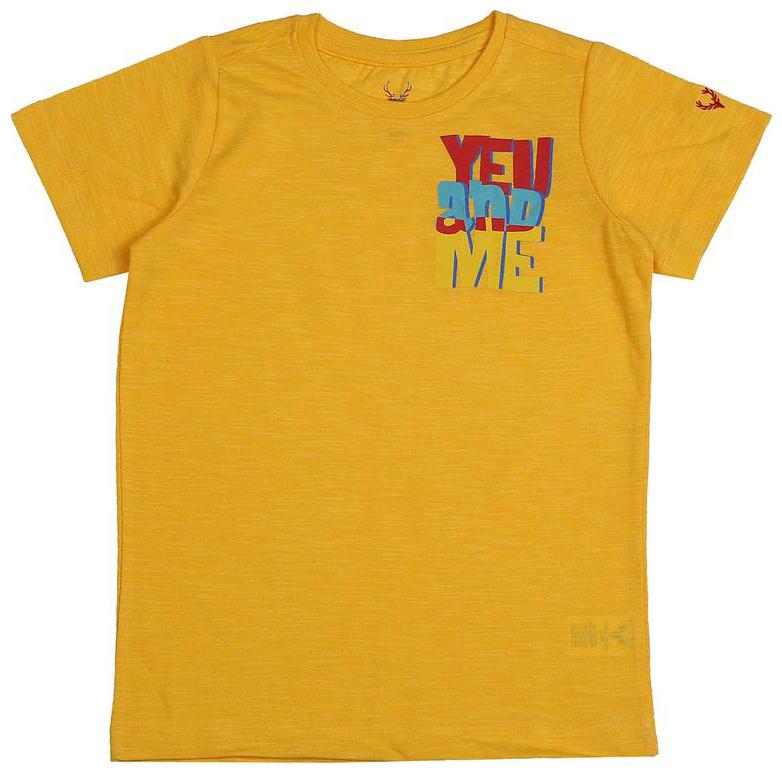 

Allen Solly Boy Blended Solid T-shirt - Yellow