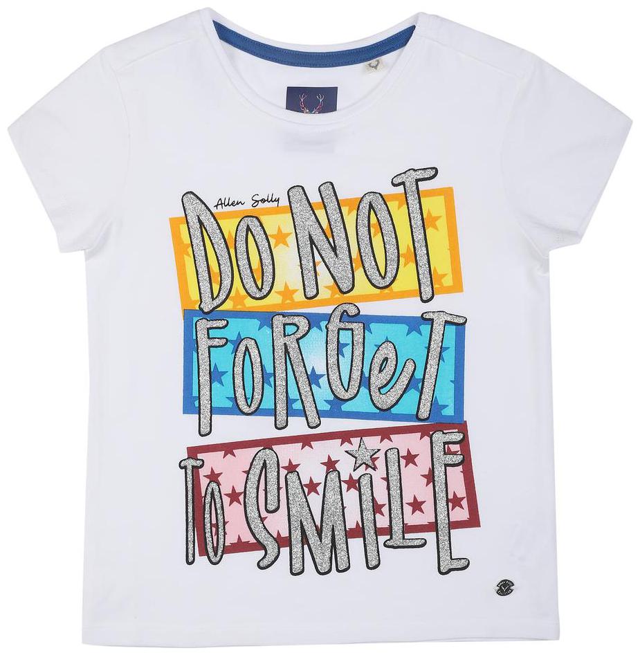 

Allen Solly Girl Cotton Printed T shirt - White