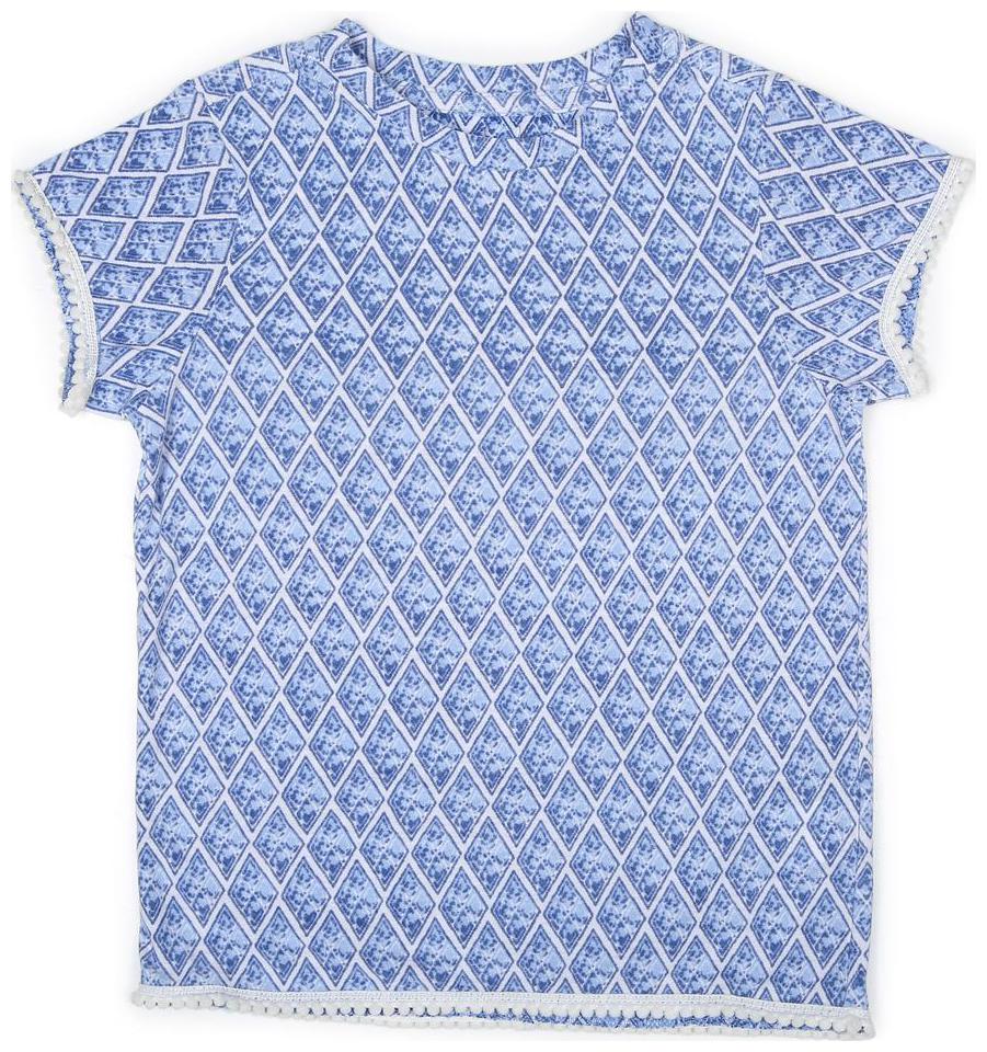 

Allen Solly Girl Polyester Printed Top - Blue