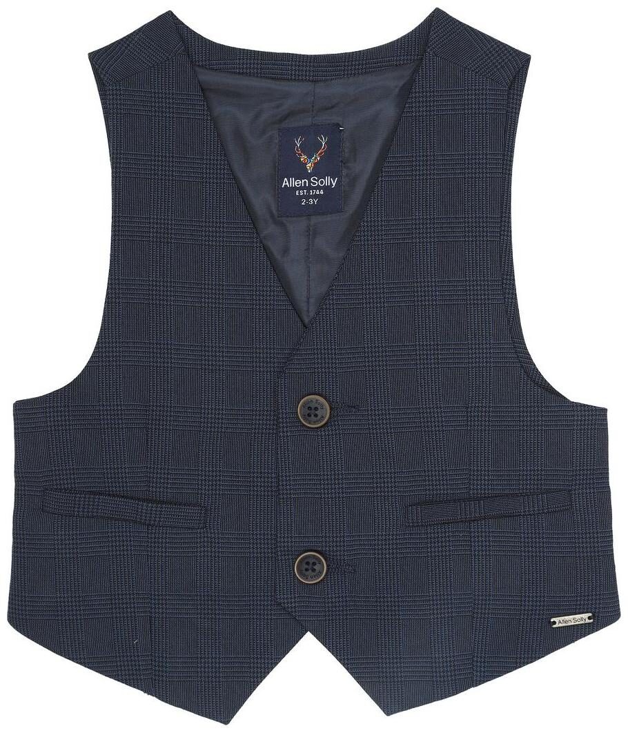 

Allen Solly Boy Blended Checked Ethnic jacket - Blue