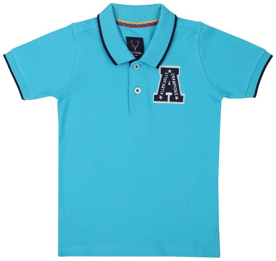 

Allen Solly Boy Cotton Solid T-shirt - Blue