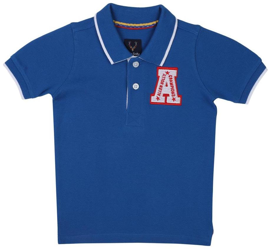 

Allen Solly Boy Cotton Solid T-shirt - Blue
