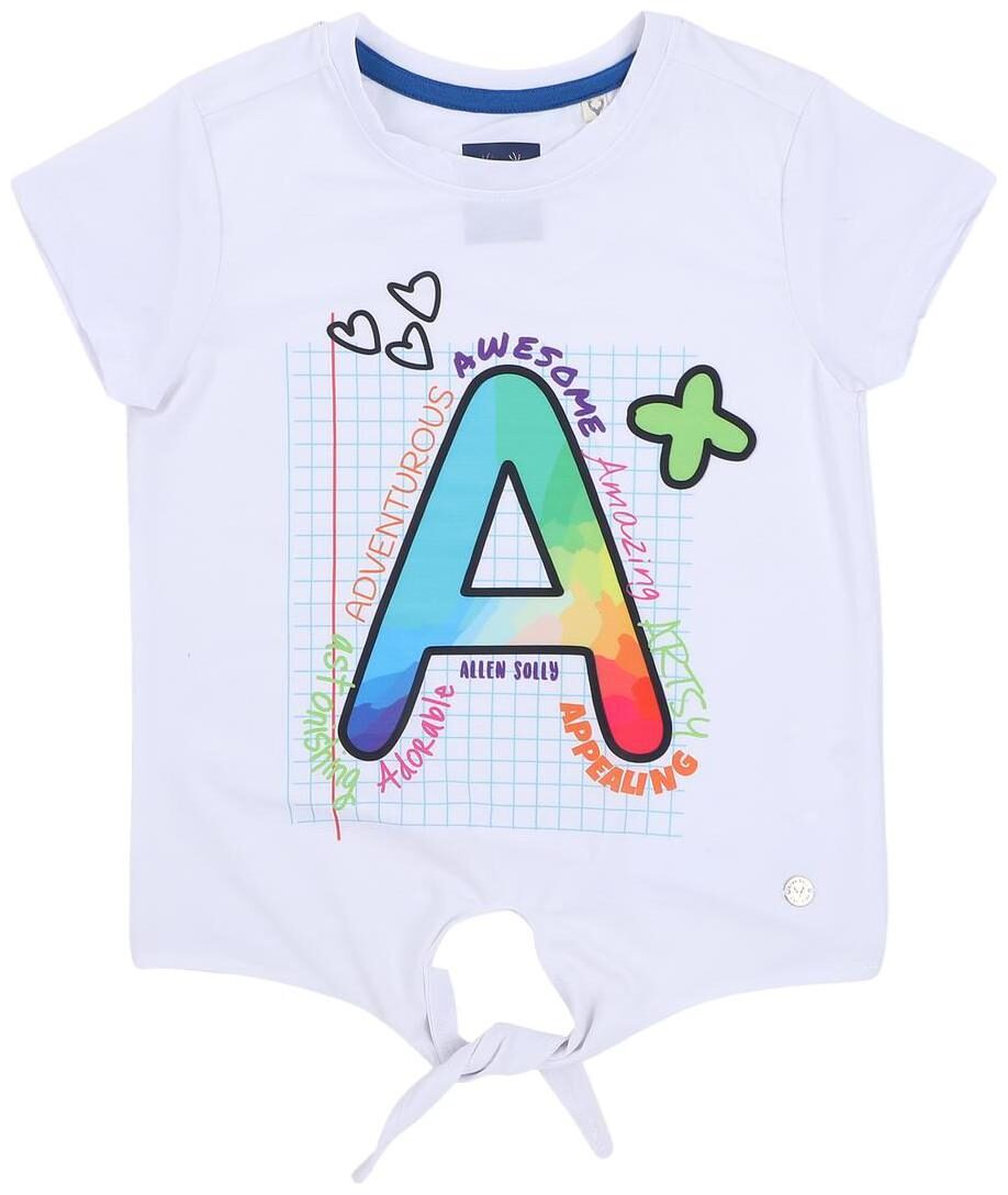

Allen Solly Girl Blended Printed T shirt - White