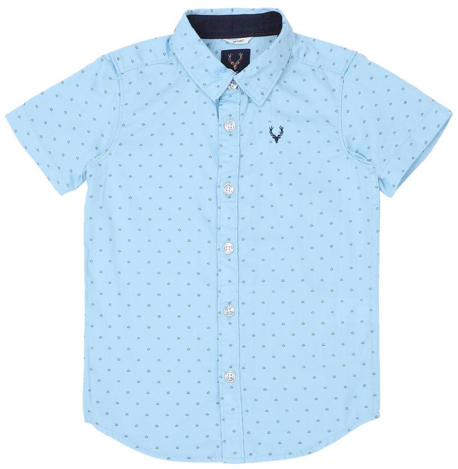 

Allen Solly Boy Cotton Printed Shirt Blue