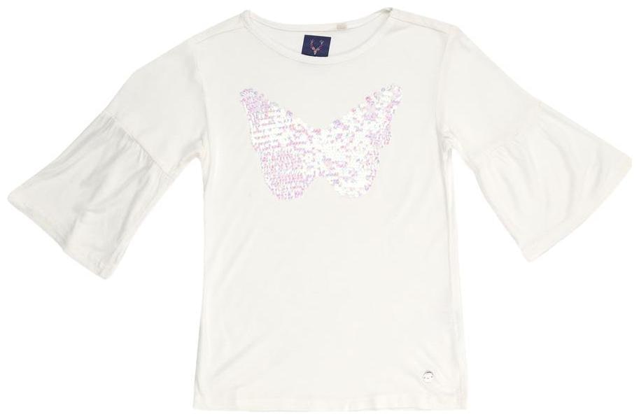 

Allen Solly Girl Viscose Embellished Top - White