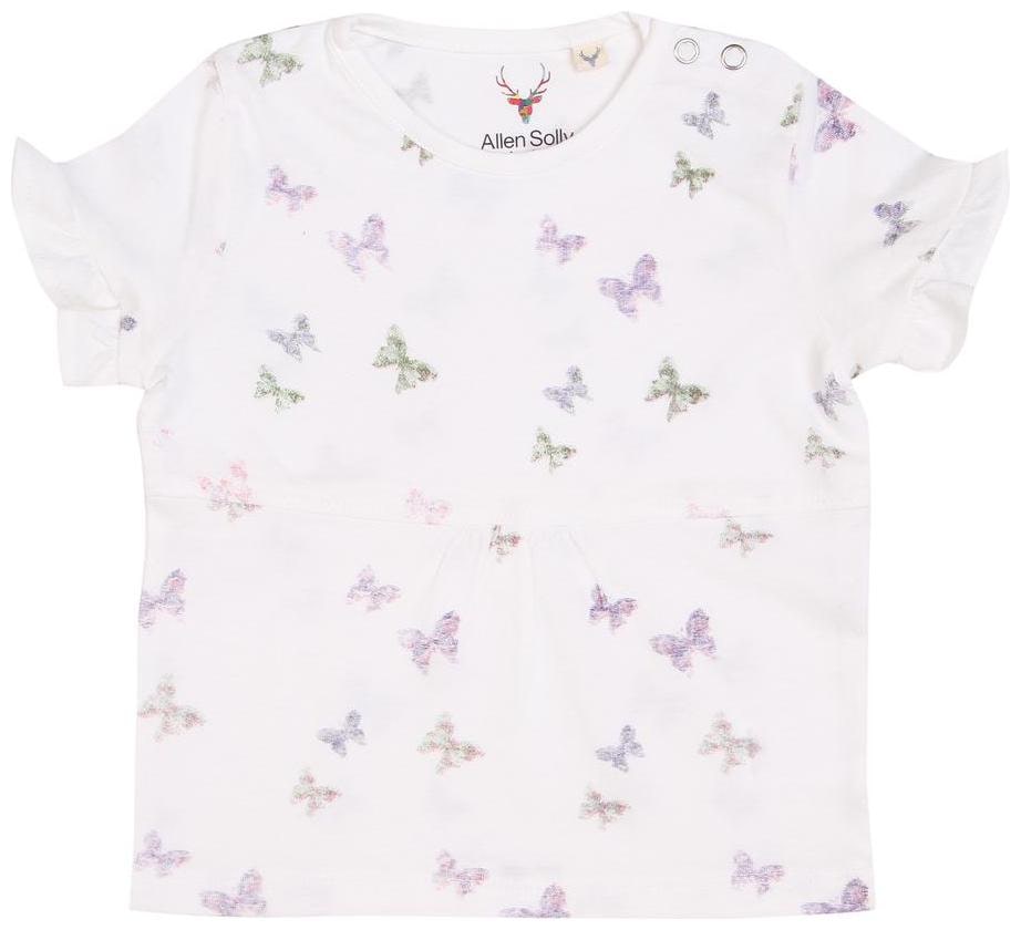 

Allen Solly Cotton Printed T shirt for Baby Girl - White