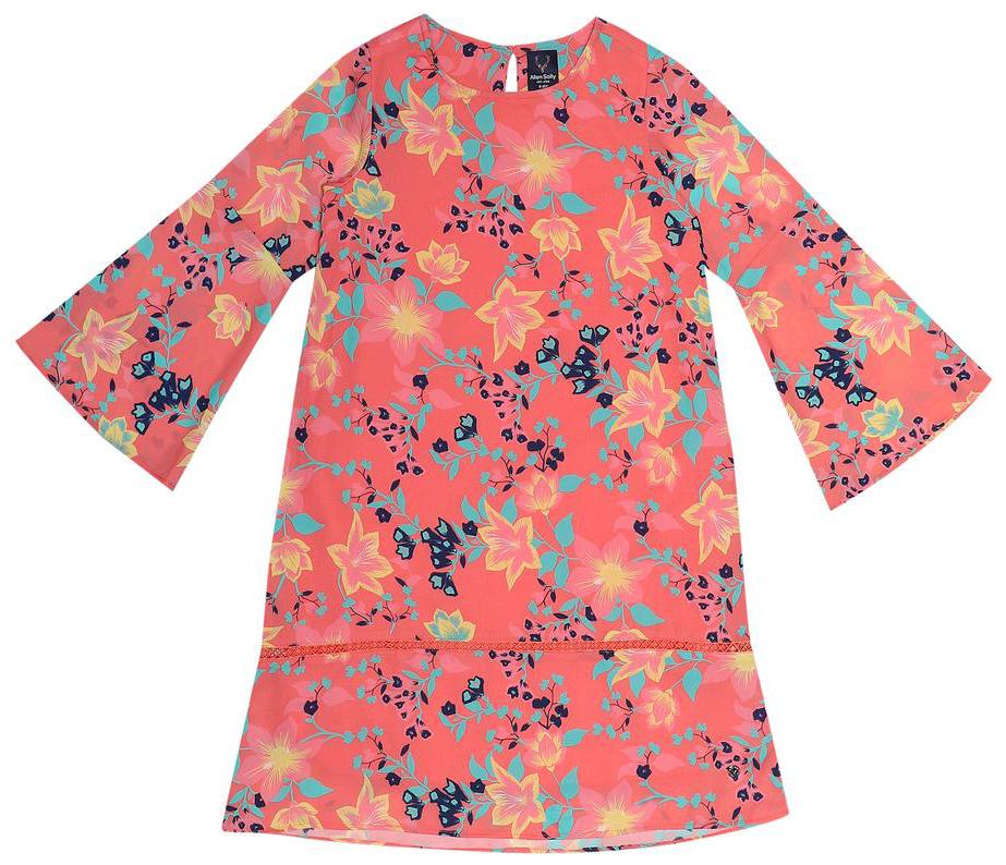 

Allen Solly Pink Cotton 3 4th Sleeves Knee Length Princess Frock ( Pack of 1 )