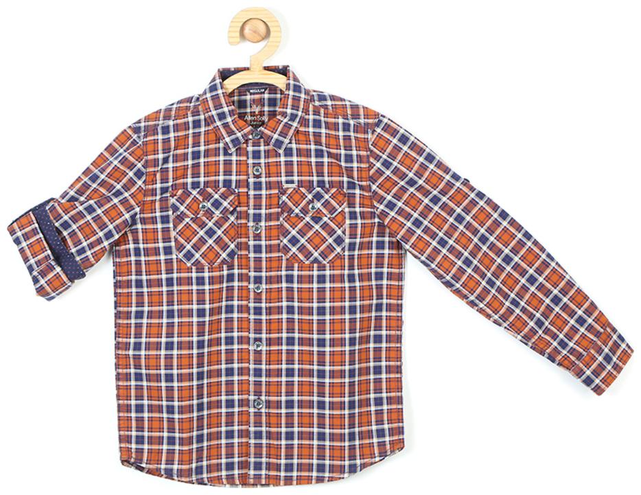 

Allen Solly Boy Blended Checked Shirt Multi