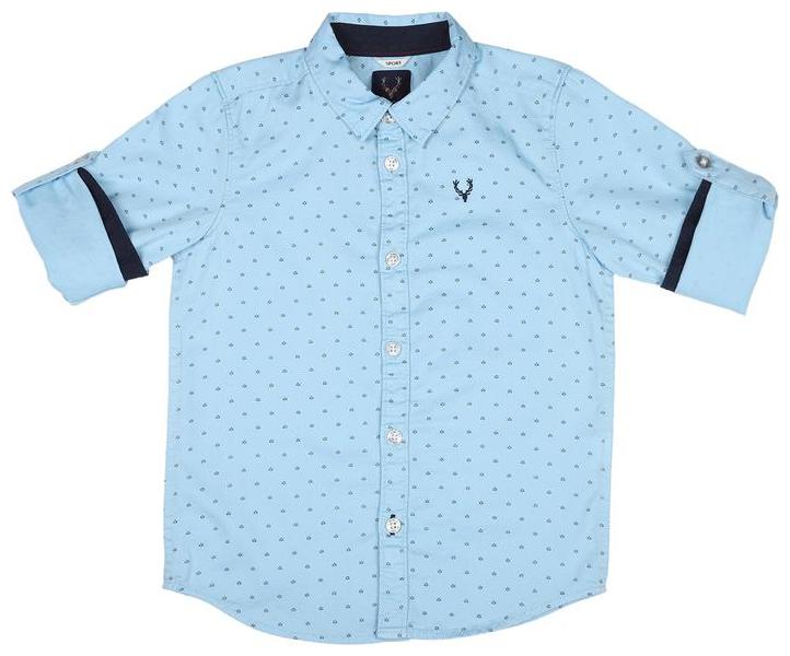 

Allen Solly Boy Cotton Printed Shirt Blue