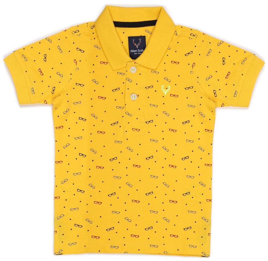 

Allen Solly Boy Cotton Printed T-shirt - Yellow