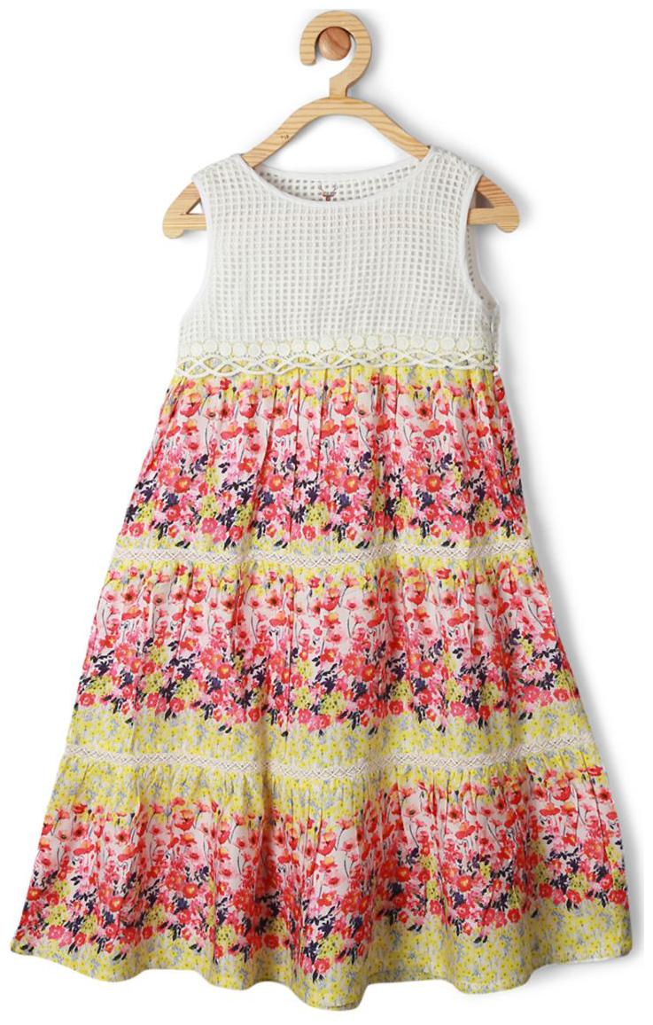 

Allen Solly Yellow Cotton Sleeveless Knee Length Princess Frock ( Pack of 1 )
