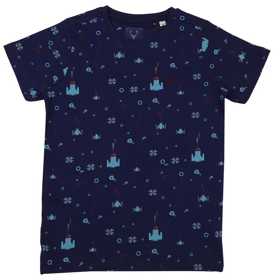 

Allen Solly Boy Cotton Printed T-shirt - Blue