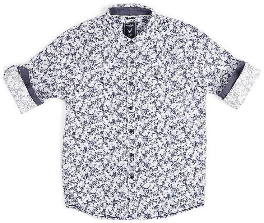 

Allen Solly Boy Cotton Printed Shirt Blue