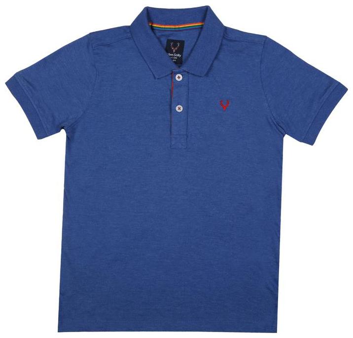 

Allen Solly Boy Blended Solid T-shirt - Blue