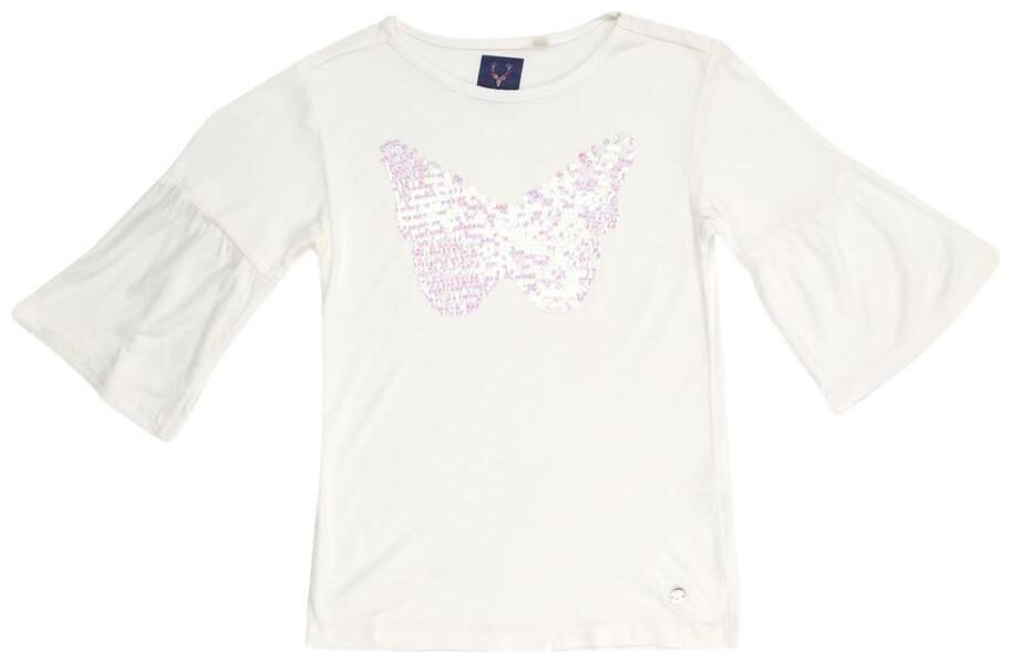 

Allen Solly Girl Viscose Embellished Top - White
