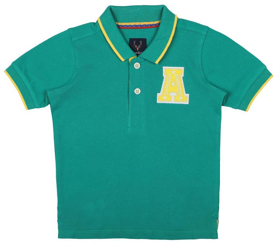 

Allen Solly Boy Cotton Solid T-shirt - Green