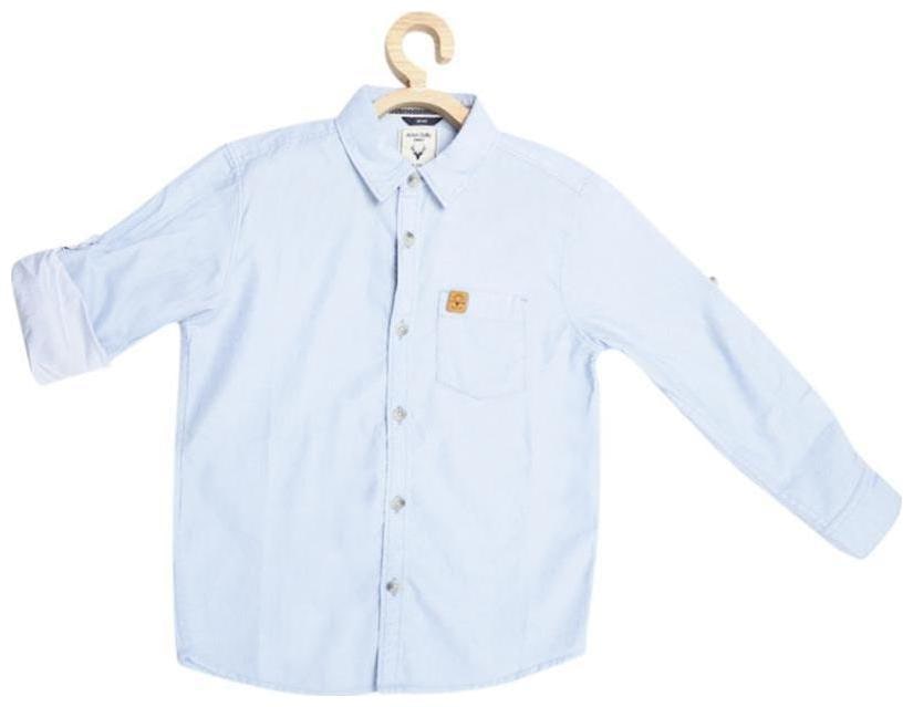 

Allen Solly Boy Cotton Solid Shirt Blue