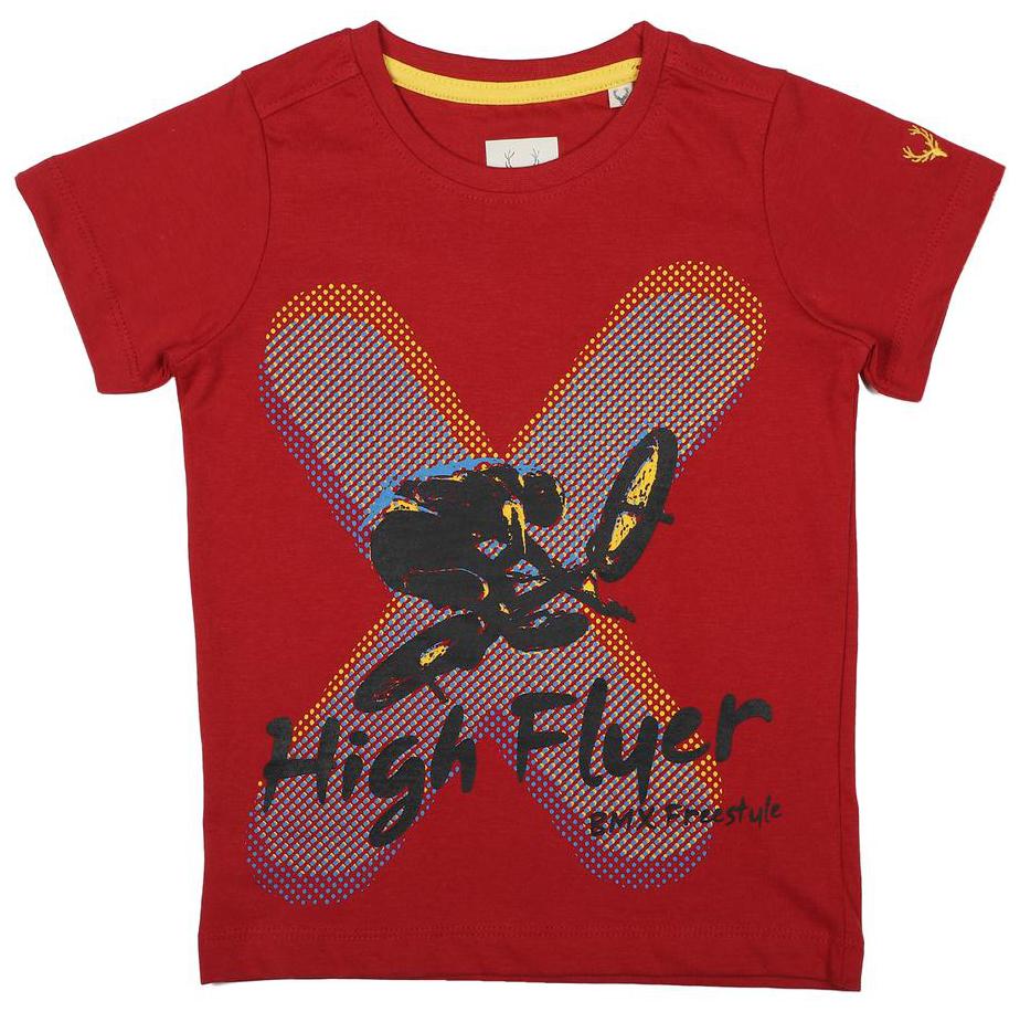 

Allen Solly Boy Cotton Printed T-shirt - Maroon