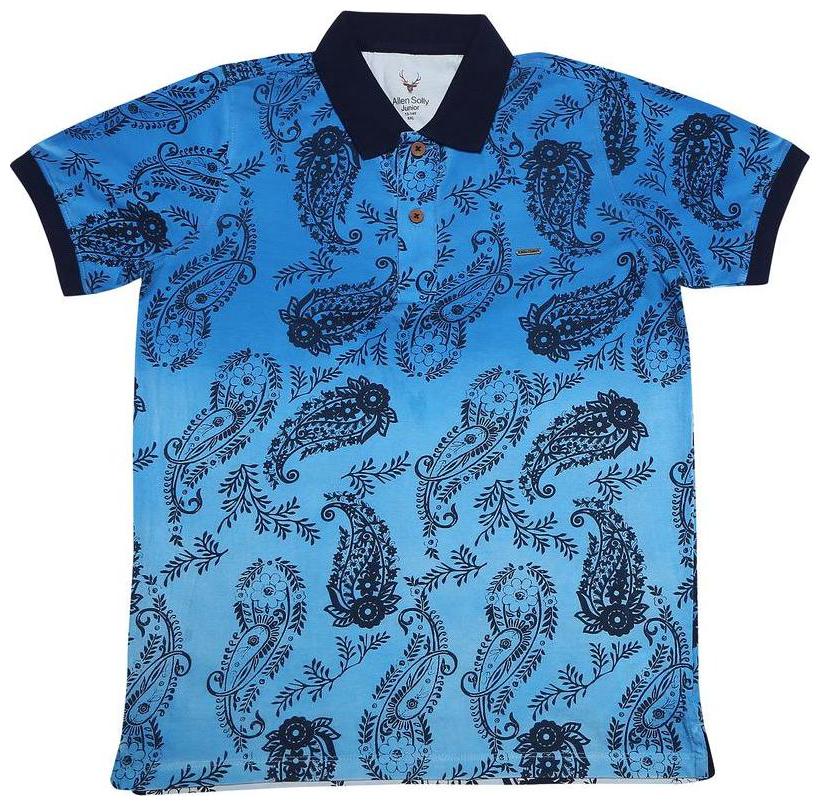 

Allen Solly Boy Cotton Printed T-shirt - Blue