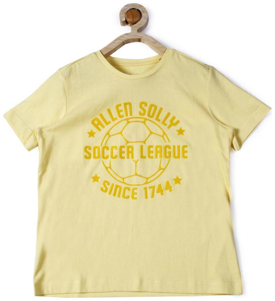 

Allen Solly Boy Cotton Printed T-shirt - Beige