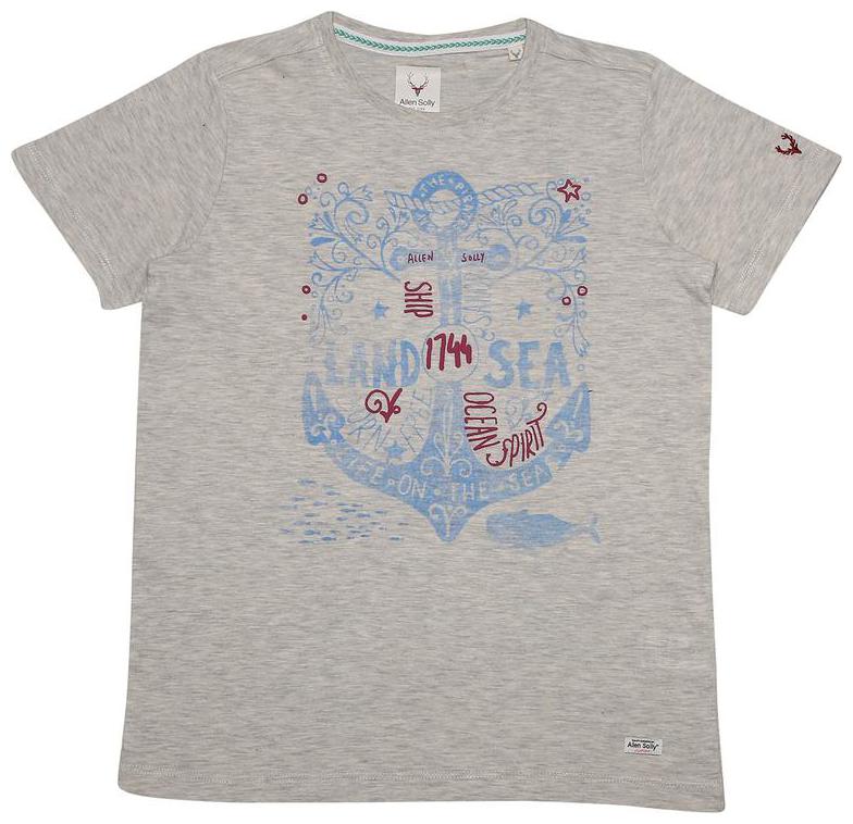 

Allen Solly Boy Cotton Solid T-shirt - Grey