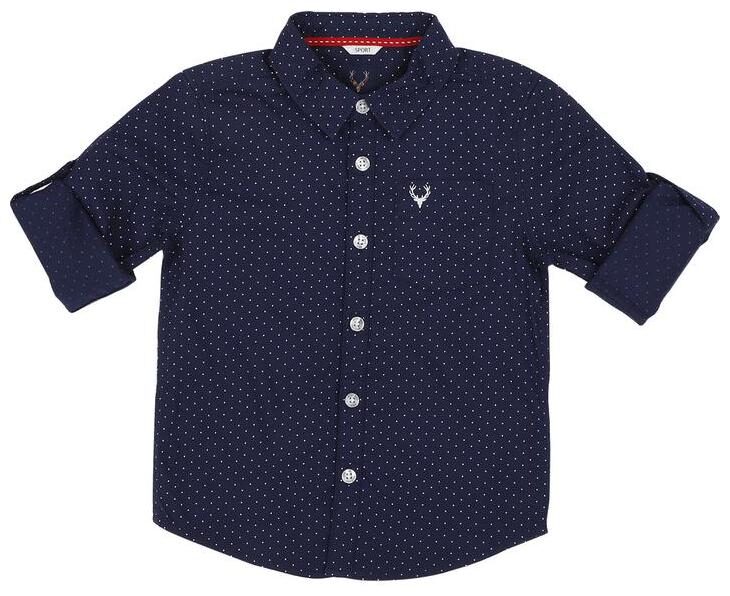 

Allen Solly Boy Cotton Printed Shirt Blue