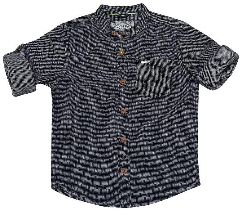 

Allen Solly Boy Cotton Solid Shirt Black