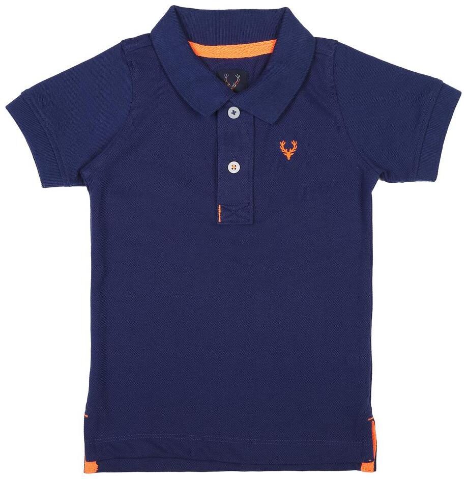 

Allen Solly Boy Cotton blend Solid T-shirt - Blue