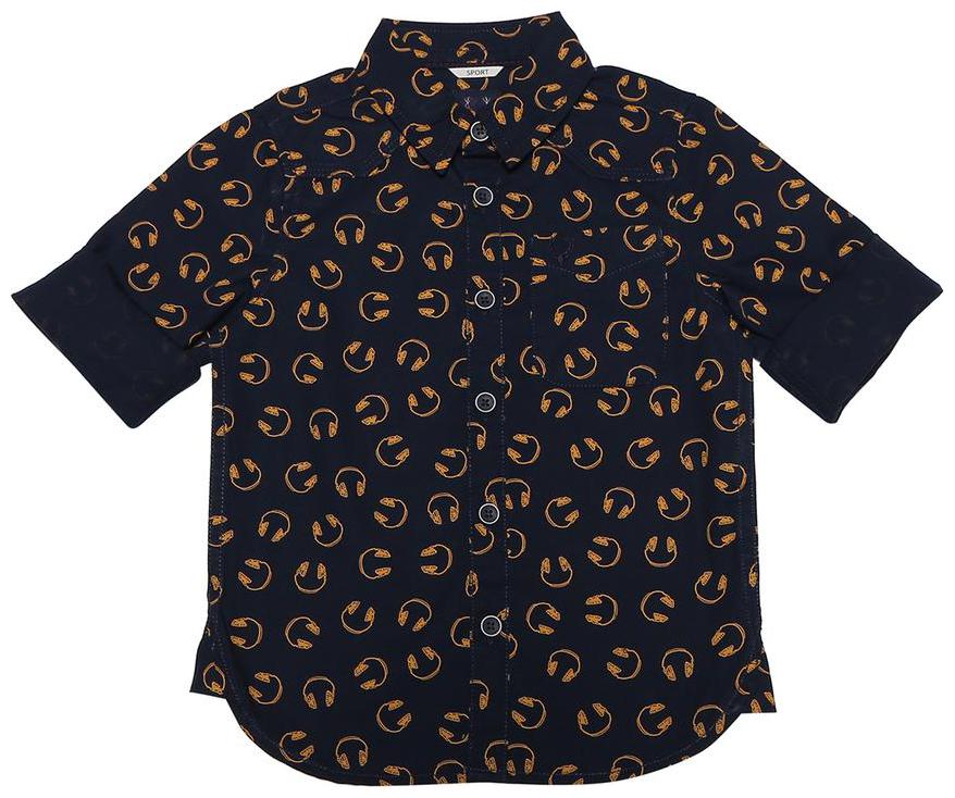 

Allen Solly Boy Cotton Printed Shirt Blue