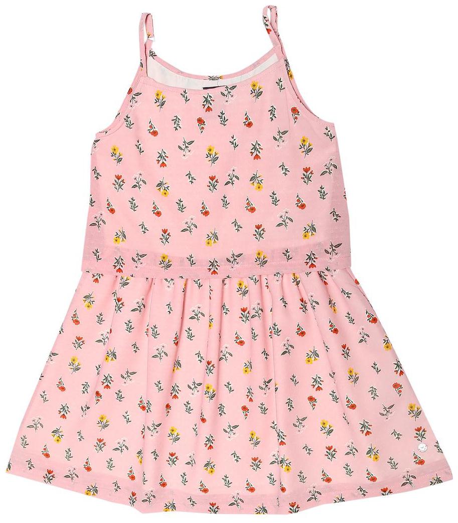 

Allen Solly Pink Cotton Sleeveless Knee Length Princess Frock ( Pack of 1 )