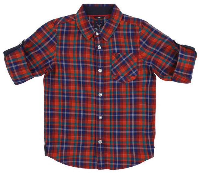 

Allen Solly Boy Cotton Checked Shirt Multi