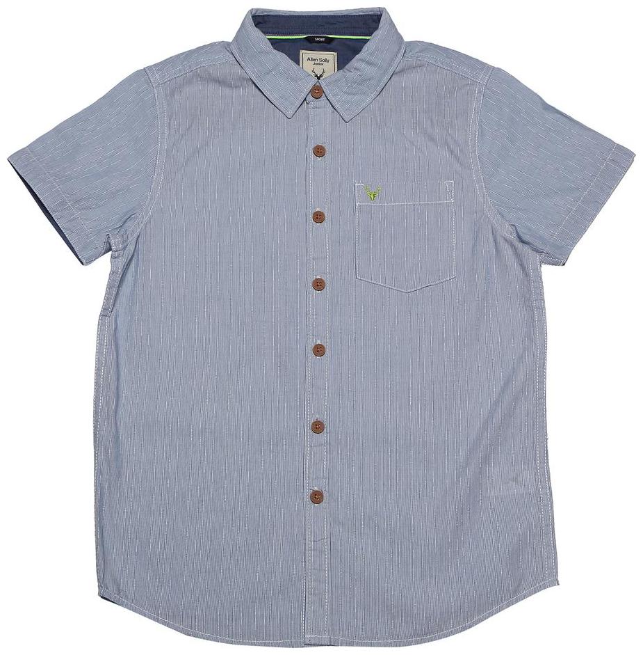 

Allen Solly Boy Cotton Solid Shirt Blue