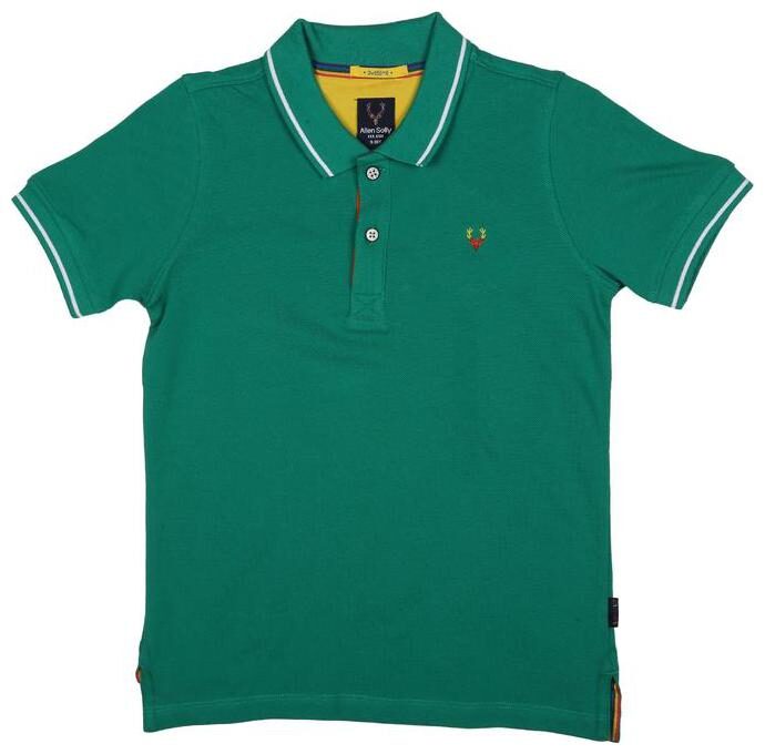 

Allen Solly Boy Cotton Solid T-shirt - Green