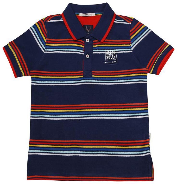 

Allen Solly Boy Cotton Striped T-shirt - Multi
