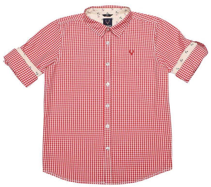 

Allen Solly Boy Cotton Checked Shirt Red