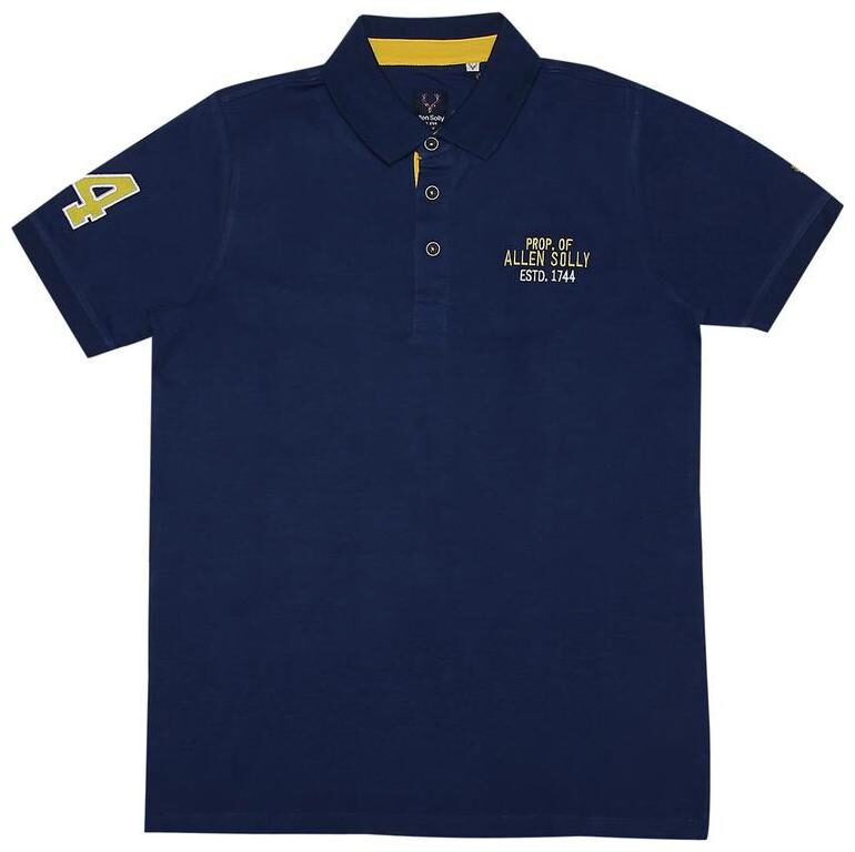 

Allen Solly Boy Cotton Solid T-shirt - Blue