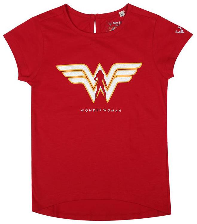 

Allen Solly Girl Cotton Printed T shirt - Maroon