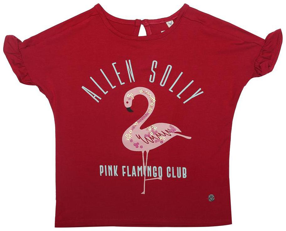 

Allen Solly Girl Viscose Printed T shirt - Maroon