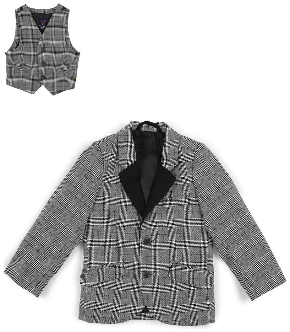 

Allen Solly Grey Two Piece Suit For Boys