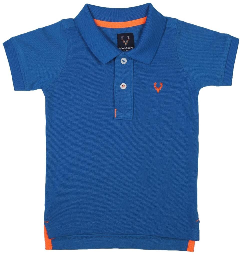 

Allen Solly Boy Cotton blend Solid T-shirt - Blue