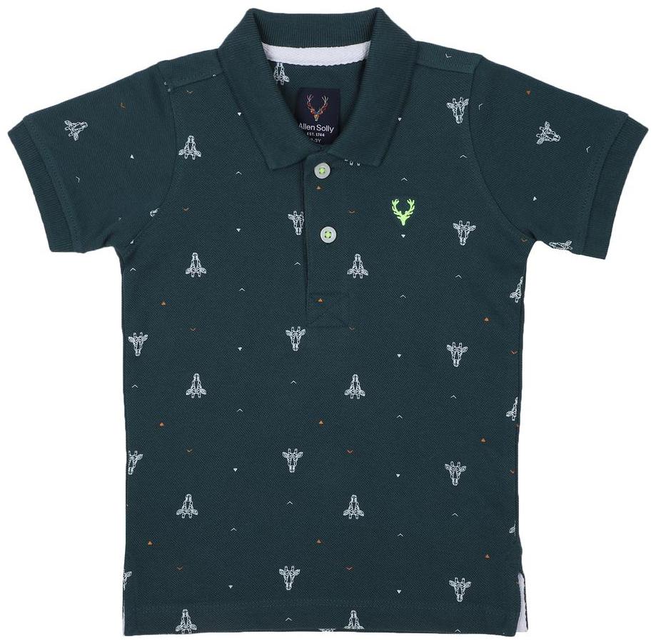 

Allen Solly Boy Cotton Printed T-shirt - Green