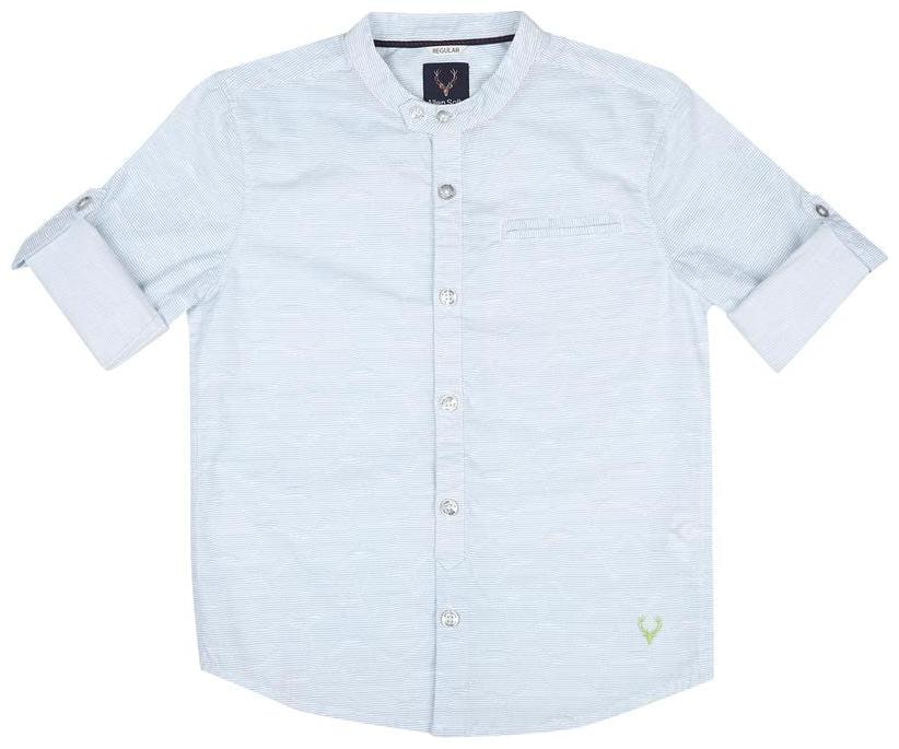 

Allen Solly Boy Cotton Striped Shirt Blue