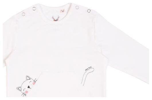 

Allen Solly Cotton Printed T shirt for Baby Girl - White