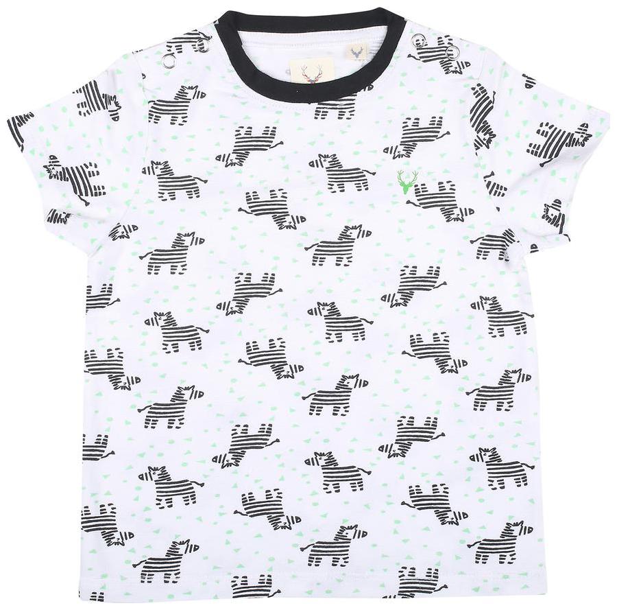 

Allen Solly Cotton Printed T shirt for Baby Boy - White
