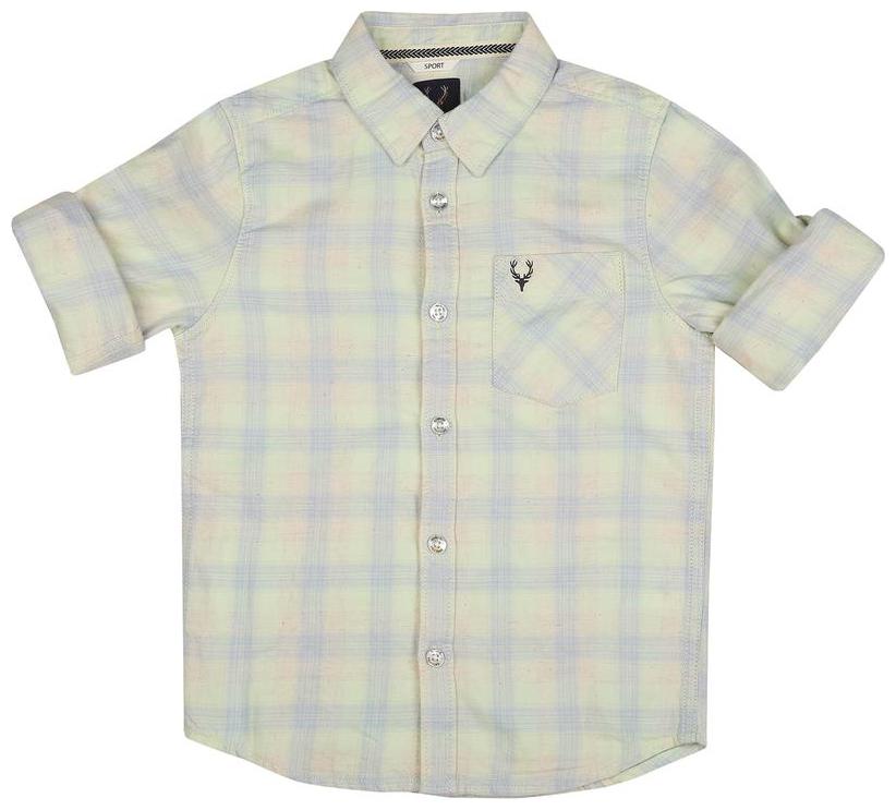 

Allen Solly Boy Cotton Checked Shirt Multi
