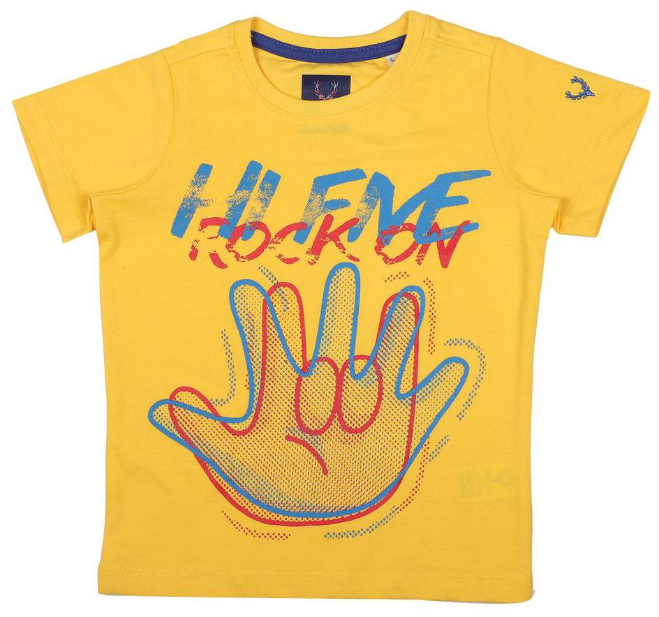 

Allen Solly Boy Cotton Printed T-shirt - Yellow