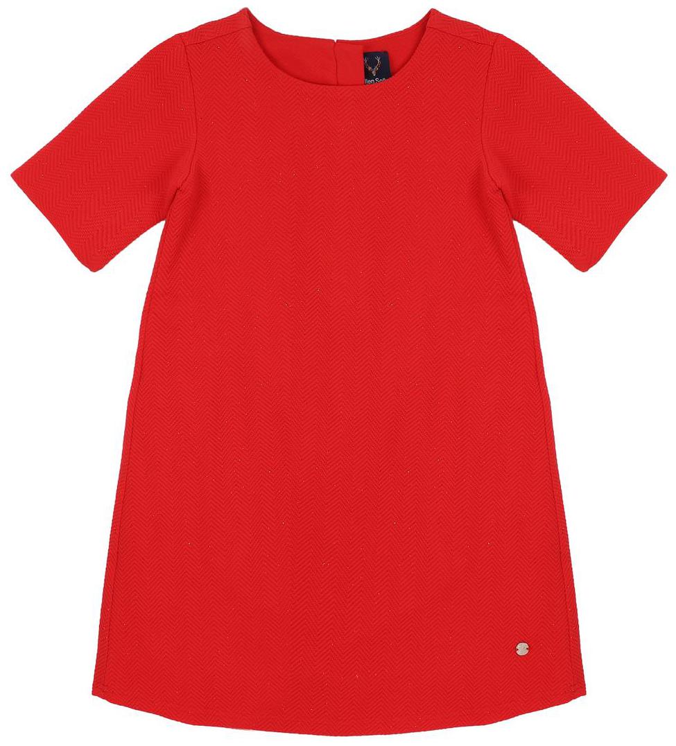 

Allen Solly Polyester Frocks Solid Red Color