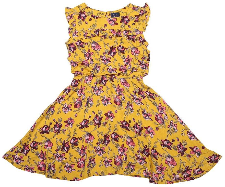 

Allen Solly Yellow Polyester Sleeveless Knee Length Princess Frock ( Pack of 1 )